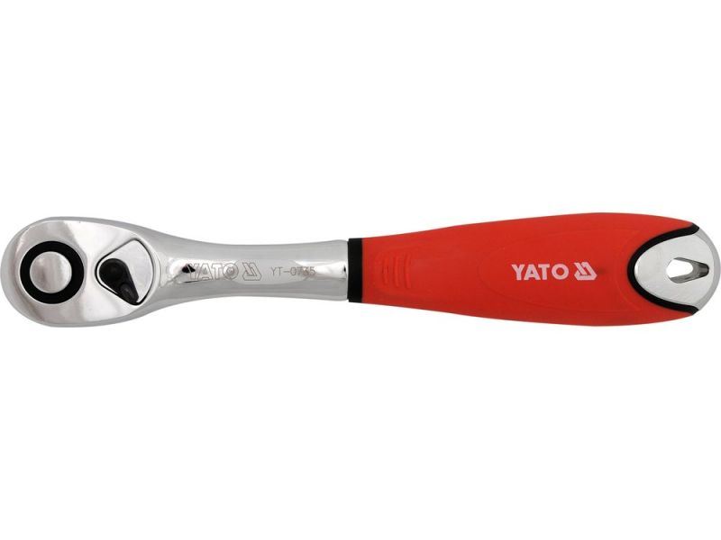 Тріскачка вигнута 1/2" YATO YT-0735, метал-гума