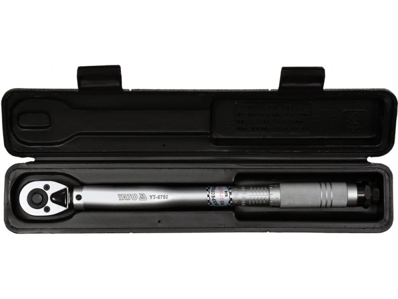 Ключ динамометричний тріскачковий YATO YT-0750, 3/8", 20-110 Н·м