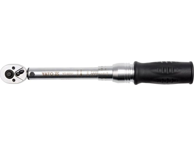 Ключ динамометричний тріскачковий YATO YT-0751, 1/4", 2-10 Н·м