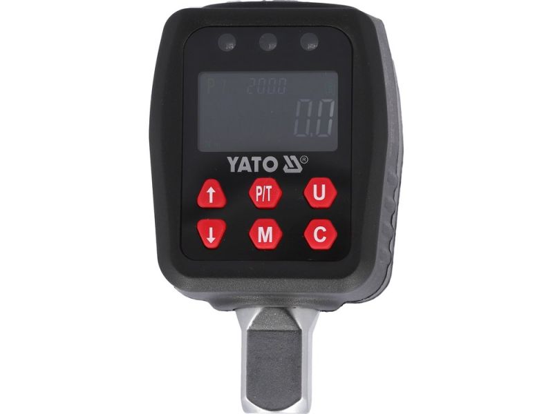 Адаптер-переходник моментный YATO YT-07535, 1/2", 10-200 Н·м, LCD