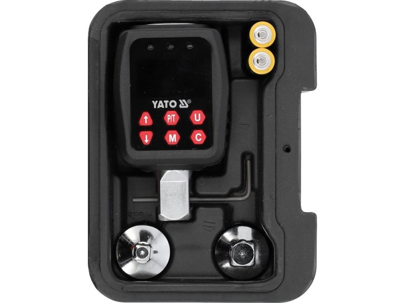 Адаптер-переходник моментный YATO YT-07535, 1/2", 10-200 Н·м, LCD