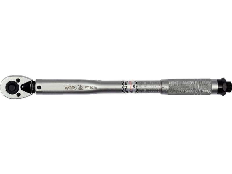 Ключ динамометричний тріскачковий 1/2" YATO YT-0760, 42-210 Н·м