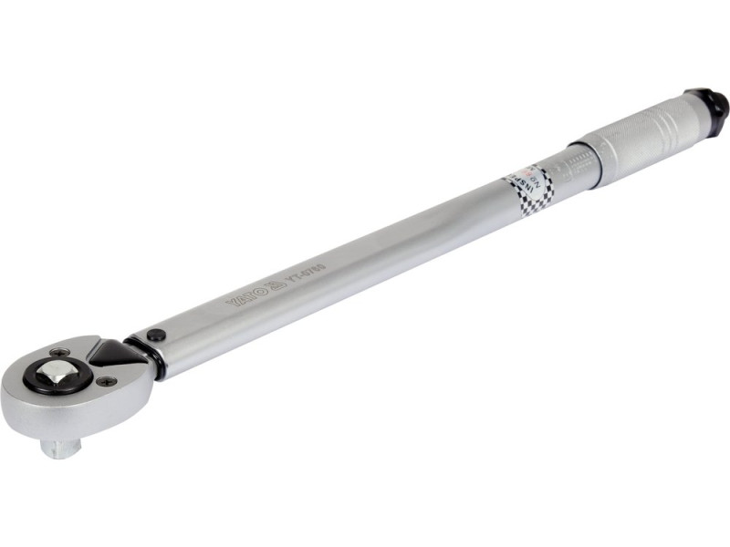 Ключ динамометричний тріскачковий 1/2" YATO YT-0760, 42-210 Н·м
