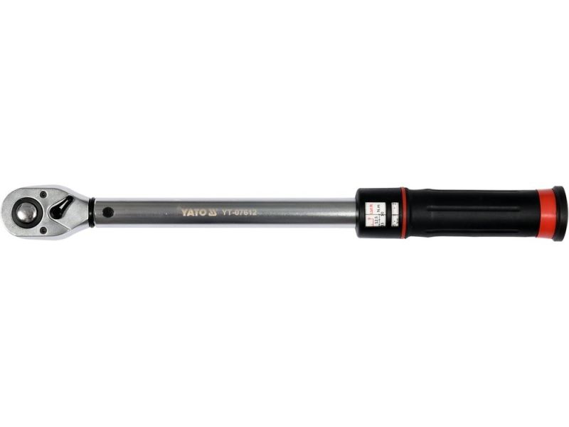 Ключ динамометрический щелчковый со шкалой 1/2" YATO YT-07612, 10-60 Н·м