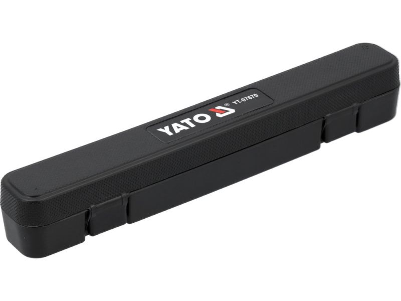 Ключ динамометричний YATO : квадрат 1/4", F= 5- 25 Нм, L= 230- 240 мм (YT-07670)