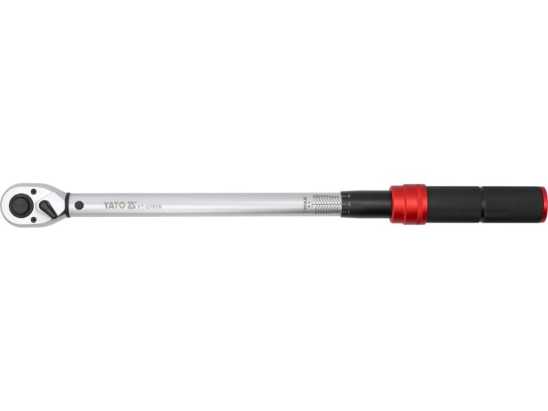 Ключ динамометричний тріскачковий 1/2" YATO YT-07676, 40-220 Н·м