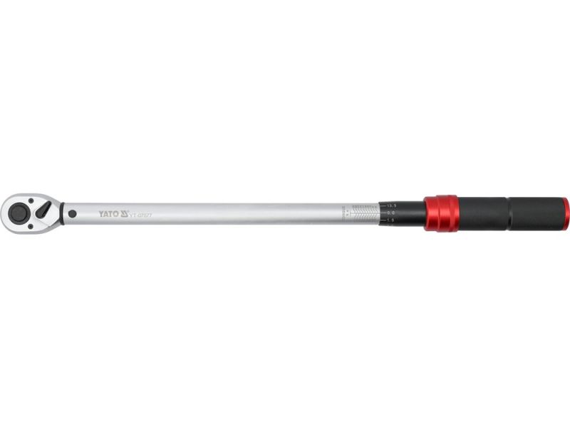 Ключ динамометричний тріскачковий 1/2" YATO YT-07677, 60-330 Н·м