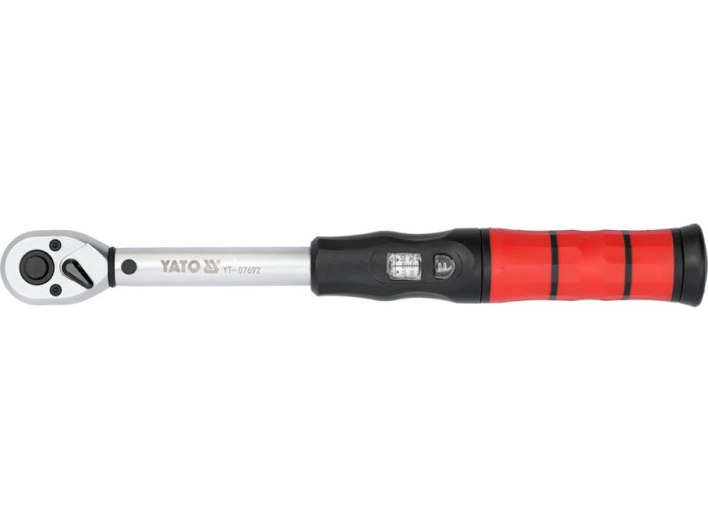 Ключ динамометрический щелчковый со шкалой 3/8" YATO YT-07692, 10-60 Н·м