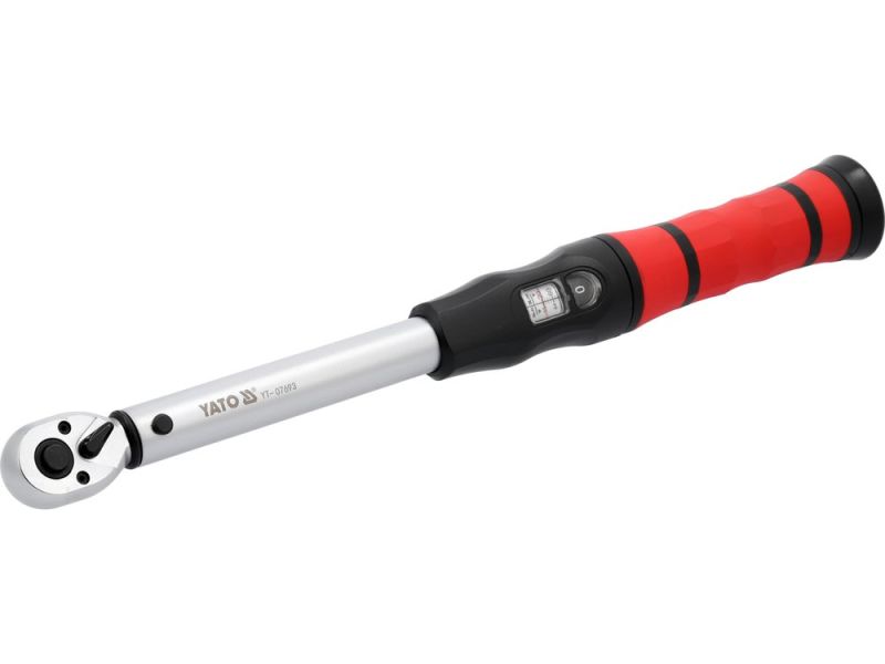 Ключ динамометричний тріскачковий зі шкалою 3/8" YATO YT-07693, 20-120 Н·м