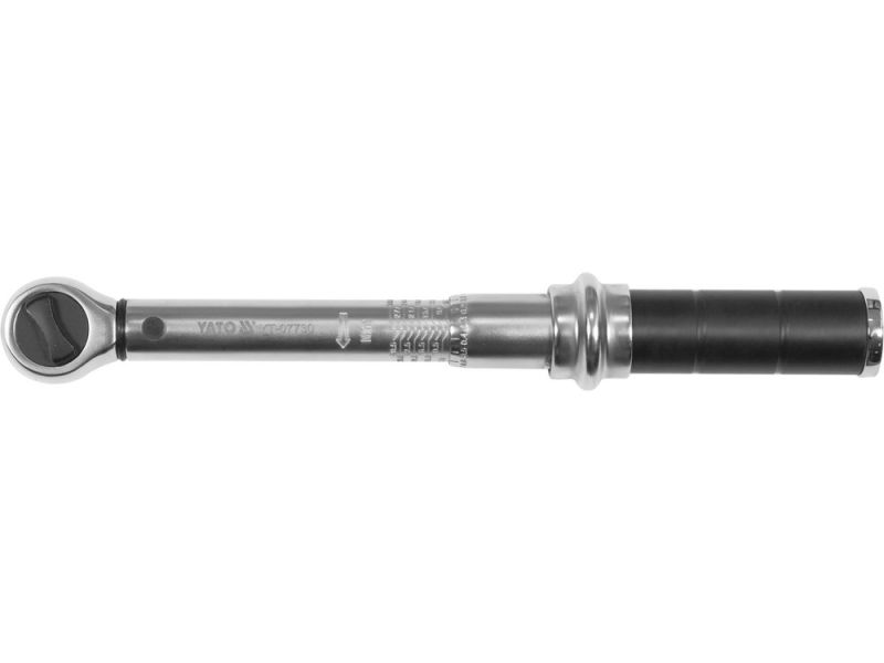 Ключ динамометрический YATO: квадрат 3/8", F=6-30 Нм, L=295-316 мм (YT-07730)