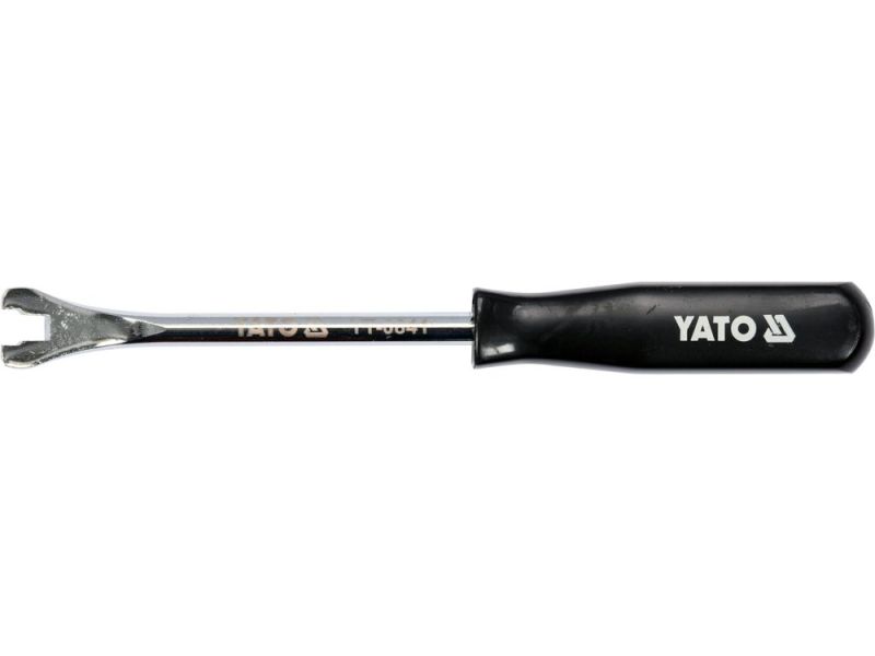 Знімач кліпс оббивки 230 мм YATO YT-0841, вилка 9/18 мм, хром