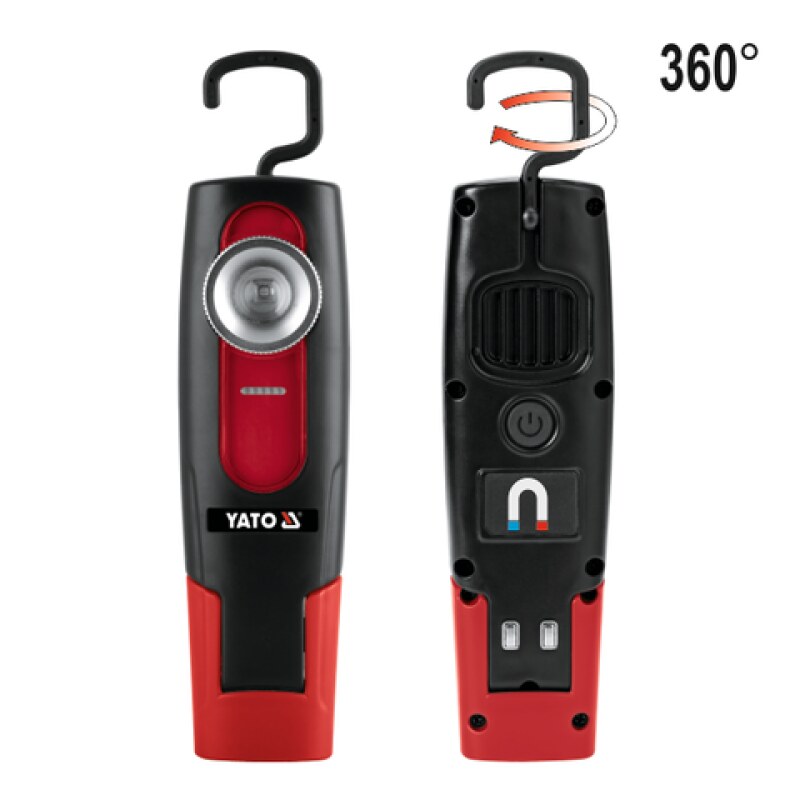 Лампа ультрафіолетова 5 Вт YATO YT-08500, 390-405 нм, IP65, IK07, АКБ
