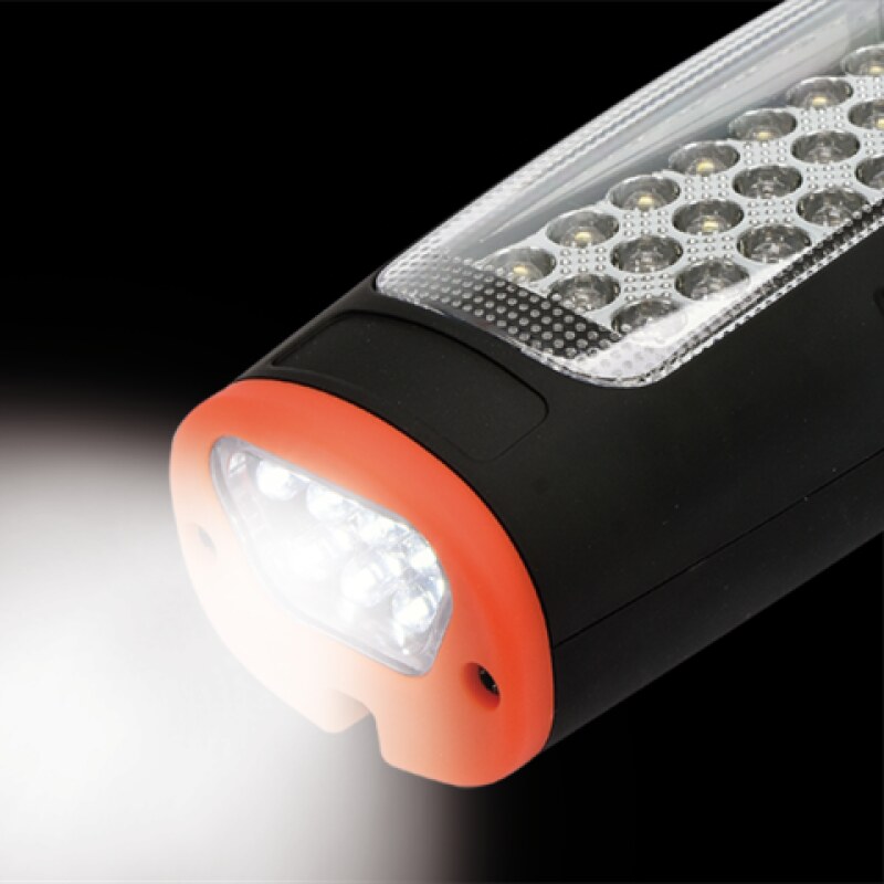 Светильник для мастерской аккумуляторный YATO YT-08507, 140 лм, 30+7 LED