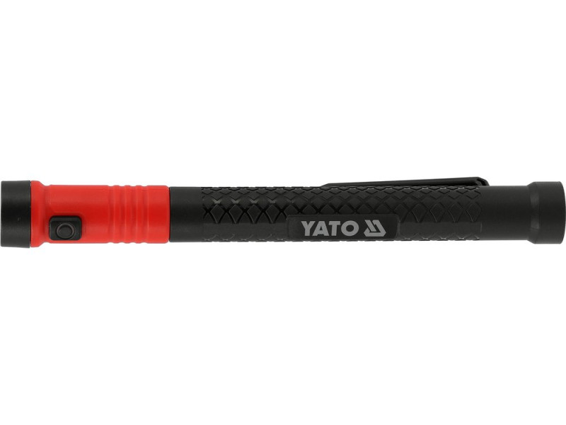 Ліхтар оглядовий YATO з телескопічним тримачем і магнітом аумул. Li-Ion 3.7 V 180 мАГод, 100 Lm (YT-085121)