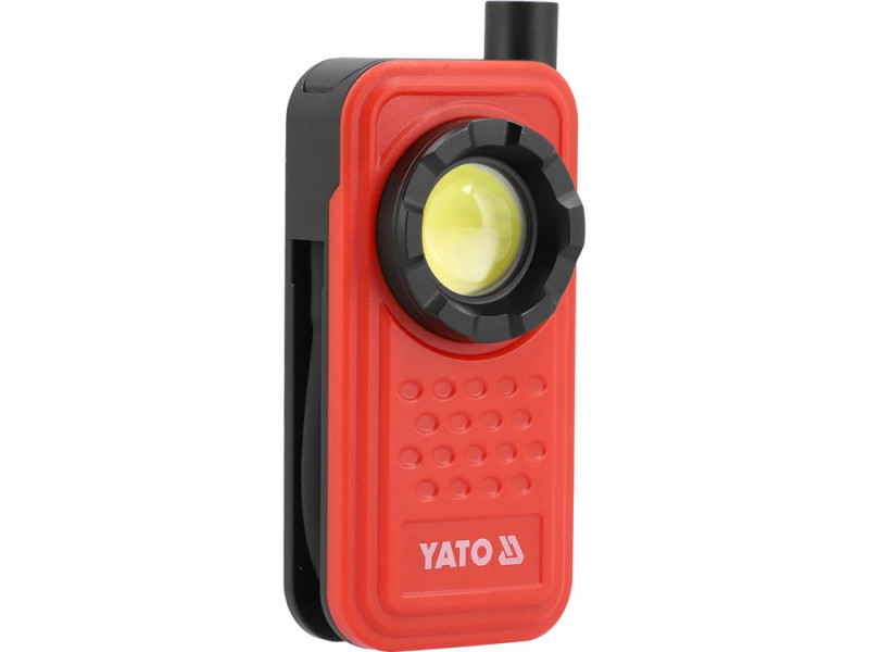 Ліхтар ручний робочий складаний YATO YT-08554, 600 лм, IP65, акумулятор