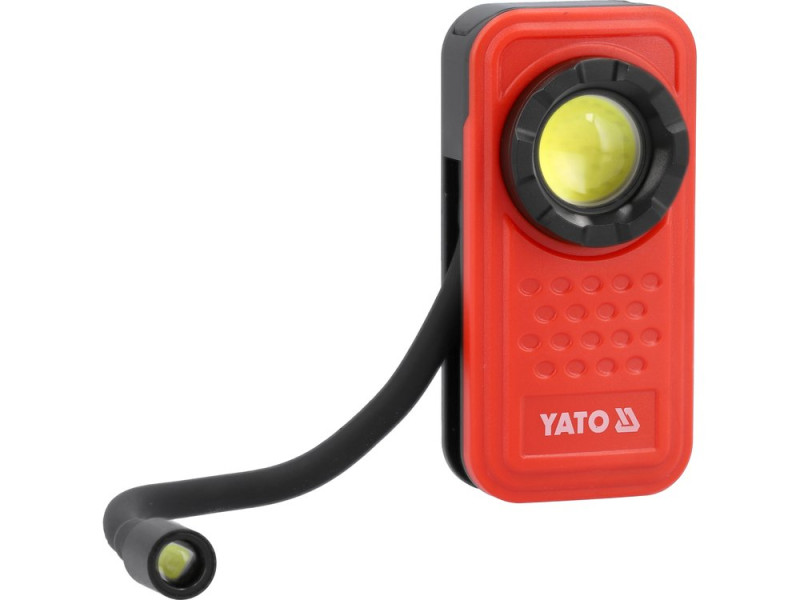 Ліхтар ручний робочий складаний YATO YT-08554, 600 лм, IP65, акумулятор