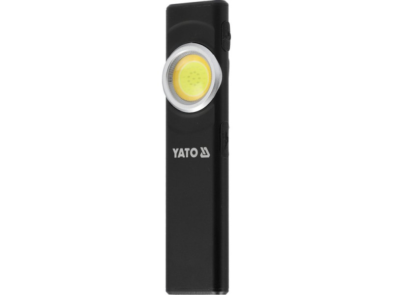 Фонарь ручной аккумуляторный YATO YT-085608 MINI SLIM, 500 лм, магнит