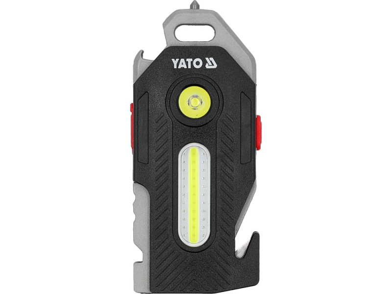 Ліхтар ручний багатофункціональний 6 в 1 YATO YT-085609, 400 лм, ABS