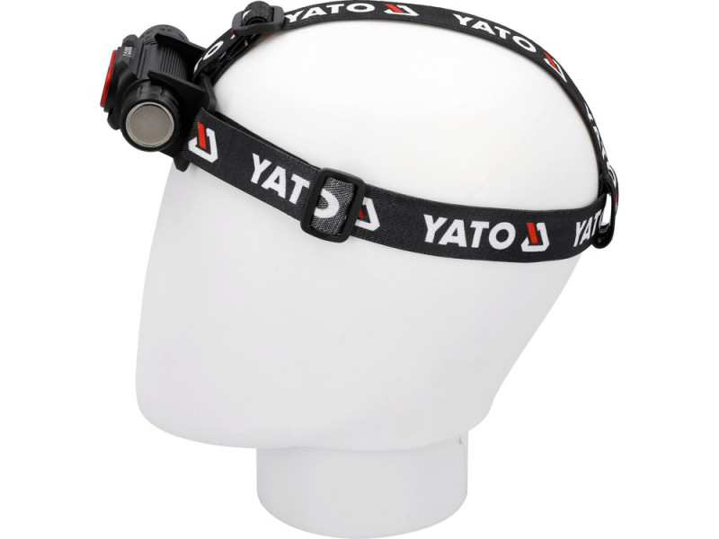 Ліхтар налобний акумуляторний YATO YT-085943, 3000 лм, 15 Вт, 2600 мА·год