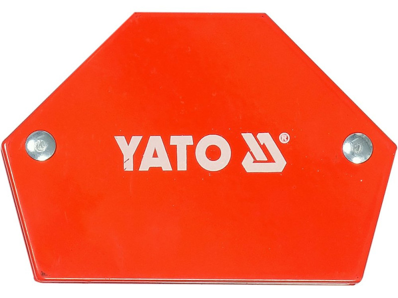 Кутники магнітні для зварюв YATO: кут: 45°, 90°, 135°, 2- 4.5 кг, 43х72х12мм, 4- 11,5кг, 82х118х14мм (YT-08679)