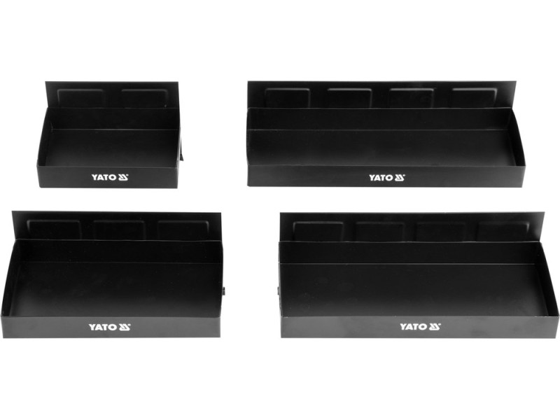 Полиці магнітні для візка YATO YT-08682, 155-310 мм, 4 шт