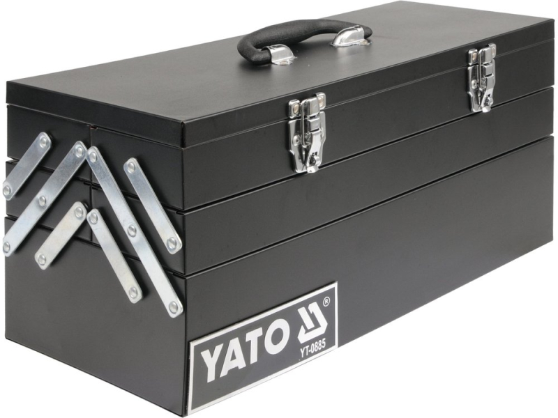 Ящик для інструменту металевий YATO YT-0885, 460×200×225 мм