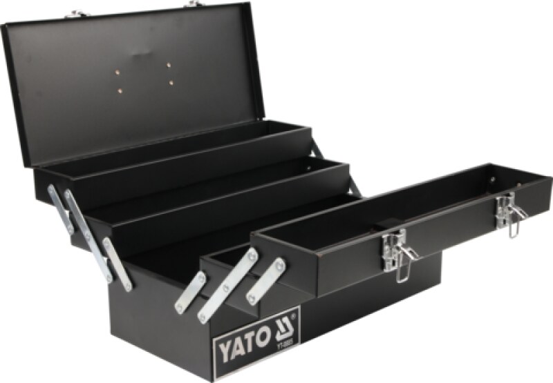 Ящик для інструменту металевий YATO YT-0885, 460×200×225 мм