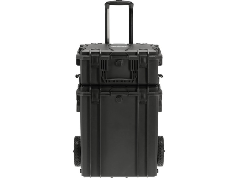 Набір кейсів герметичних на колесах, 2 шт YATO YT-08896, IP55