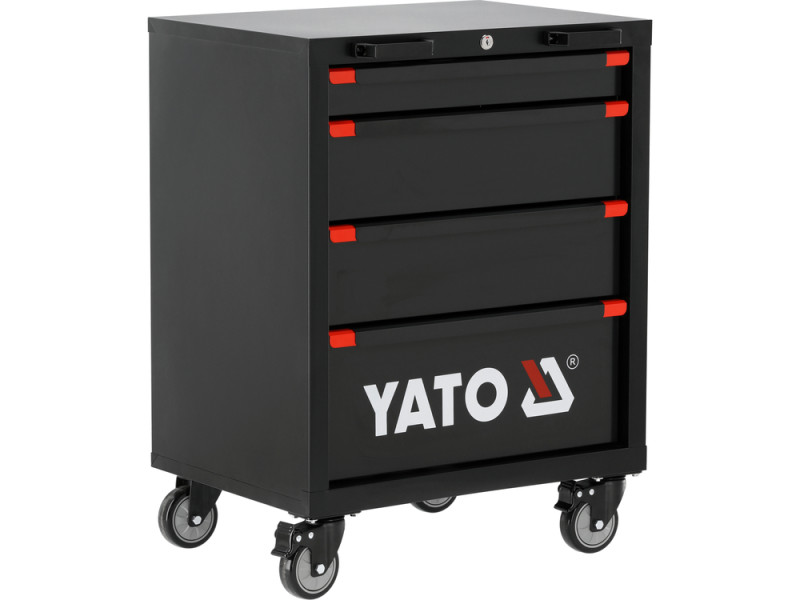 Шафа для майстерні на колесах YATO 635х 457х 840 мм, 4 шуфляди [1]