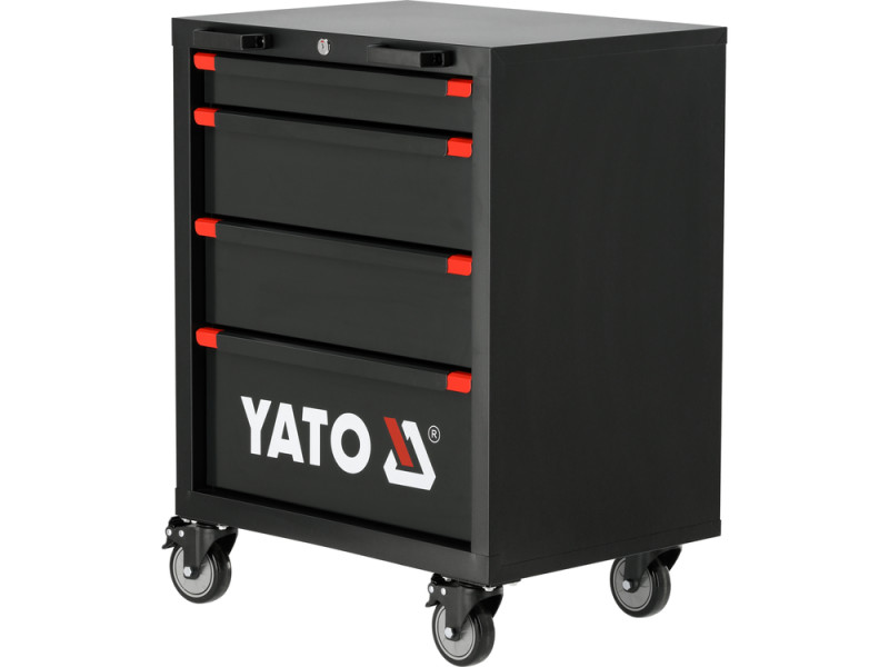 Шафа для майстерні на колесах YATO 635х 457х 840 мм, 4 шуфляди [1]