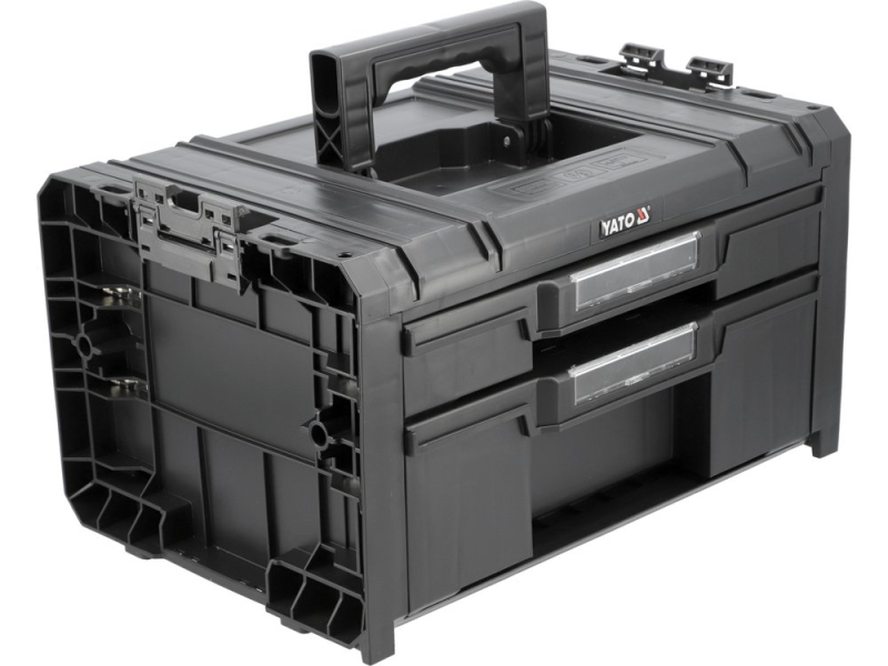 Ящик системний S12 з 2 висувними шухлядами YATO YT-08973, 450×313×245 мм
