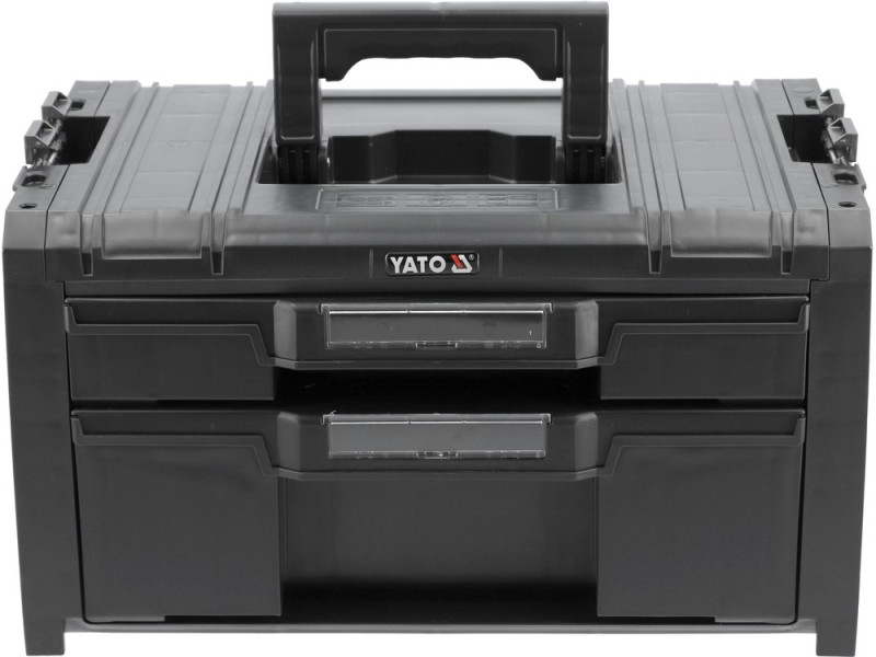 Ящик системний S12 з 2 висувними шухлядами YATO YT-08973, 450×313×245 мм