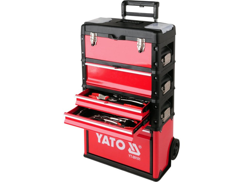 Візок для інструменту YATO YT-09101, 4 ящики, 520×320×720 мм
