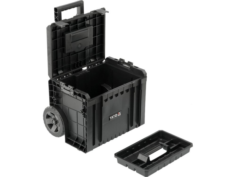 Набір ящиків системних S12 на колесах, 3 шт YATO YT-09173, 685×450×380 мм