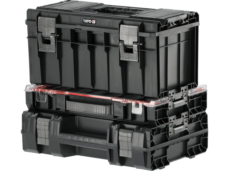 Набір ящиків системних S12, 3 шт YATO YT-09175, 421×450×323 мм