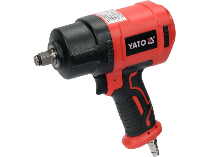 Гайковерт пневматический ударный 1/2" 1560 Н·м YATO YT-09545, композит