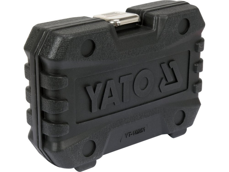 Набір головок торцевих ударних 1/2" YATO YT-10251, 6-гранні, 13 шт
