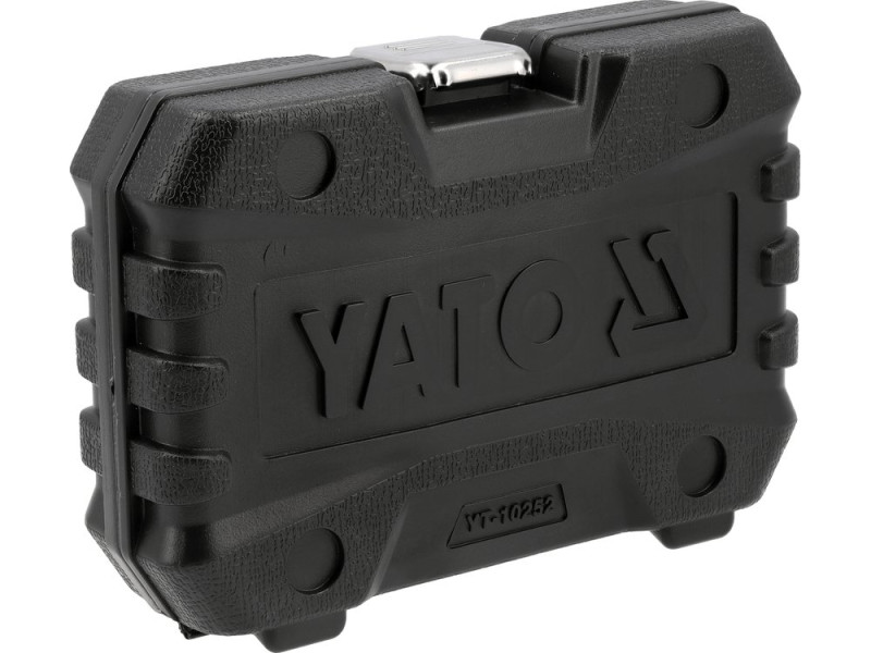 Набор головок торцевых ударных 1/2" YATO YT-10252, 6-гранные, 10 шт