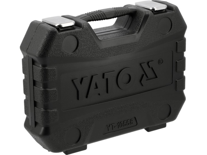 Набір головок торцевих 1/2" YATO YT-10558, 27 предметів, CrMo, AS-DRIVE