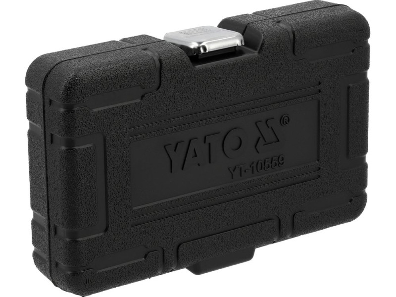 Набір головок торцевих ударних 1/2" 17, 19, 21 мм YATO YT-10559, 6-гранні, для дисків