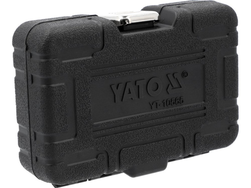 Набір головок торцевих ударних 1/2" 17, 19, 21 мм YATO YT-10565, 6-гранні, для дисків