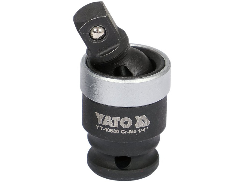 Подовжувач карданний ударний YATO: квадрат 1/4", L= 34,5 мм (YT-10630)