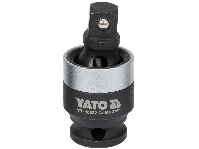Подовжувач карданний ударний YATO: квадрат 3/8", L= 48 мм (YT-10632)