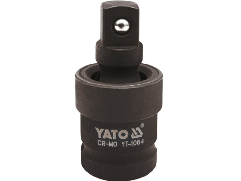 Подовжувач карданний ударний YATO : квадрат 1/2", L= 63 мм (YT-1064)