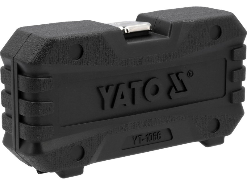 Набір головок торцевих ударних з насадками HEX YATO YT-1066, 1/2", 8 шт