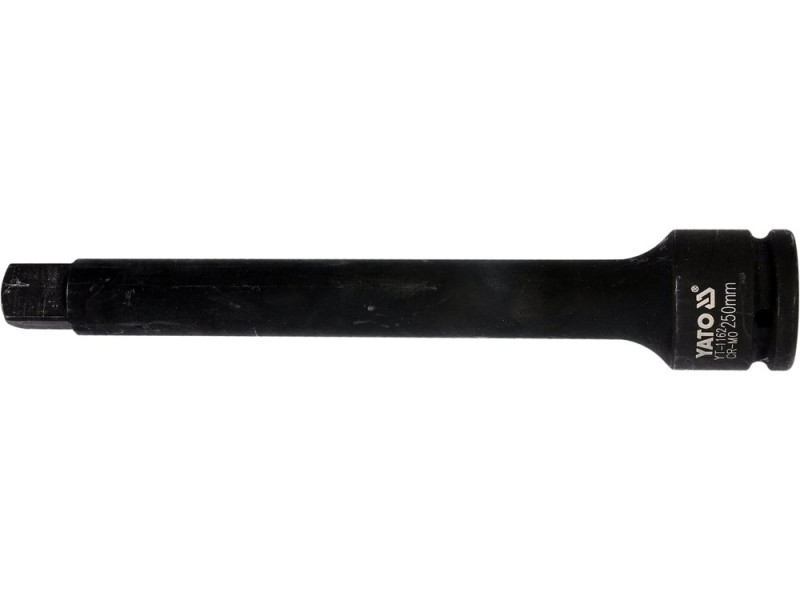 Удлинитель ударный YATO: квадрат 3/4", L= 250 мм (YT-1162)
