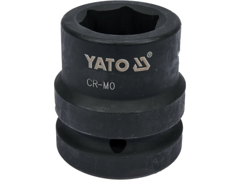 Головка торцева ударна 1" 27 мм 6-гранна YATO YT-1183, коротка
