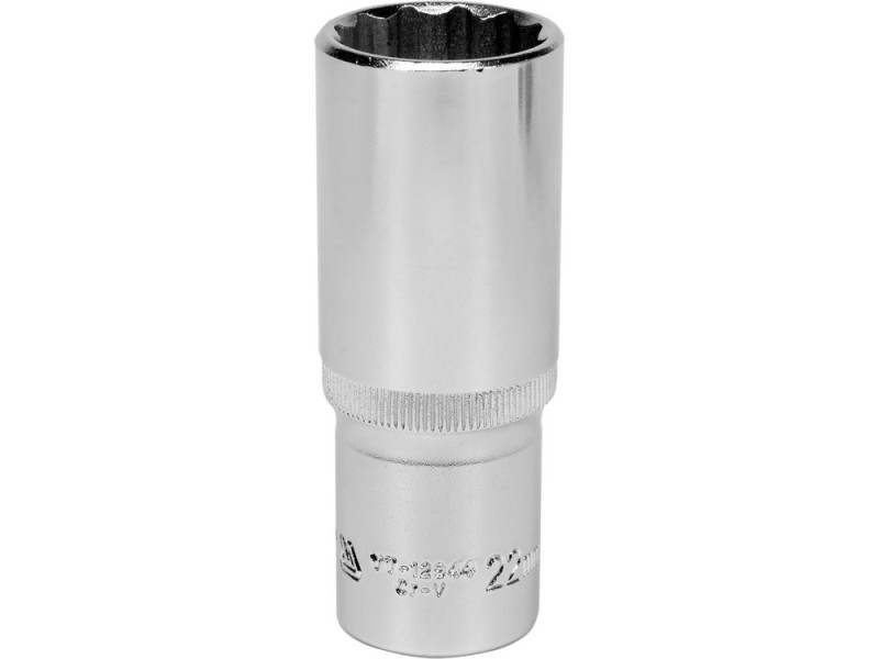 Головка торцева 1/2" 22 мм YATO YT-12944, 12-гранна, довга