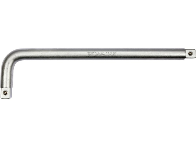 Вороток L - подібний YATO : CrV, квадрат 3/4", L= 400х100 мм (YT-13475)