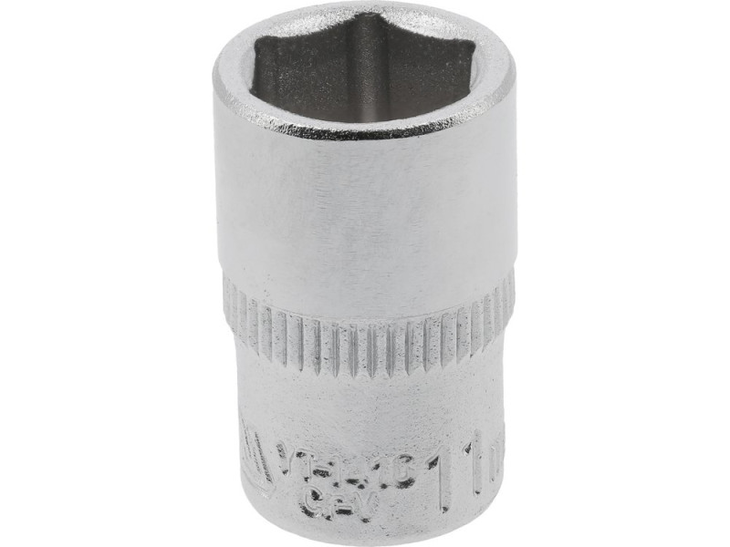 Головка торцева 6-гранна 1/4" 11 мм YATO YT-1410, коротка 25 мм